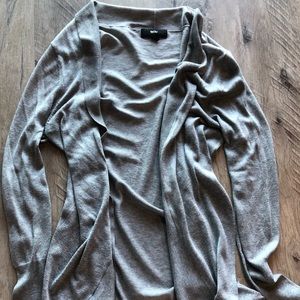 Grey cardigan